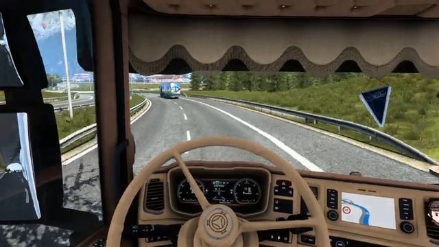 ETS2 1.47 | Scania S 580 Tandem | Milan ?? - Bern ?? | ETS2 Mods смотреть онлайн