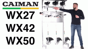 Обзор и сравнение на бензокосы Caiman WX27; WX42 и WX50
