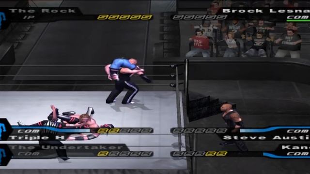 Best Mobile Game Survivor Dream Kane vs Brock vs Stone cold vs The Rock Triple HHH vs Undertaker смотреть онлайн