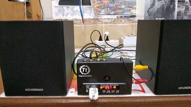 мини музыкальный центр. выходы на акустику и на усилитель. качество и аскетизм. смотреть онлайн