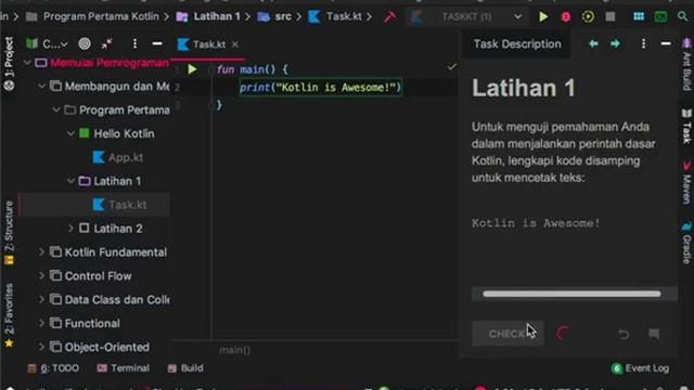 Memulai Pemrograman Dengan Kotlin - Dicoding смотреть онлайн
