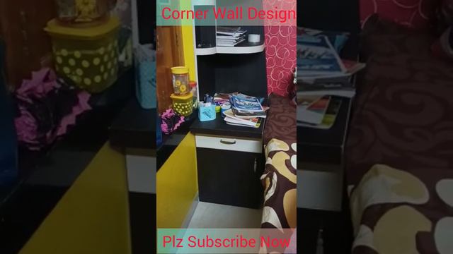 Corner Wall Wooden Shelves Designs #ytvideo #shortvideo #furniture смотреть онлайн