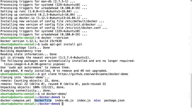 014 Demo Building docker containers смотреть онлайн