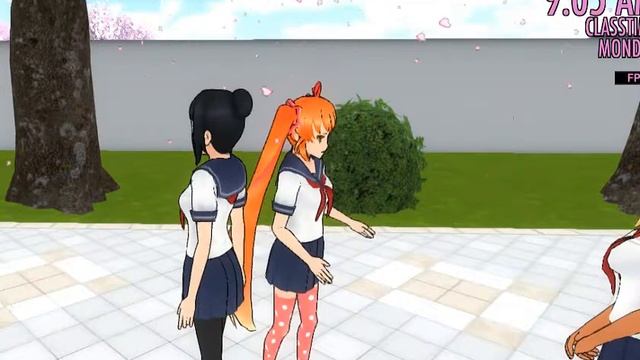 Месть за сенпая!(YANDERE SIMULATOR)ПОЗА МОД смотреть онлайн