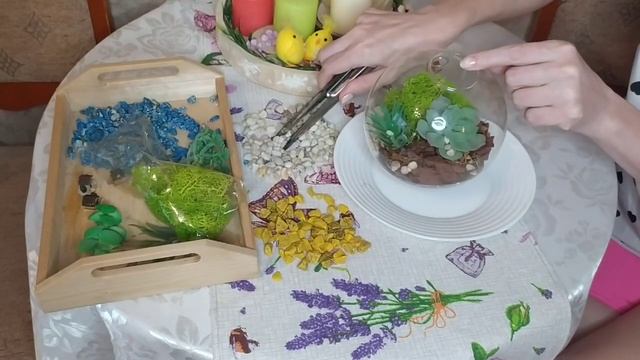Флорариум своими руками ❤️. Покупки АлиЭкспресс ?. Декор для дома ? #флорариум #декор #покупки смотреть онлайн
