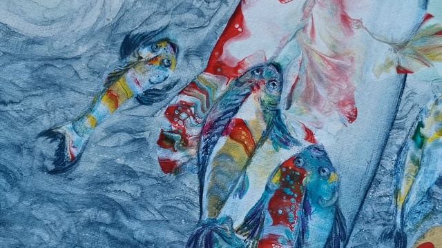 Как Рыб Нарисовать?Разноцветных ? смотреть онлайн