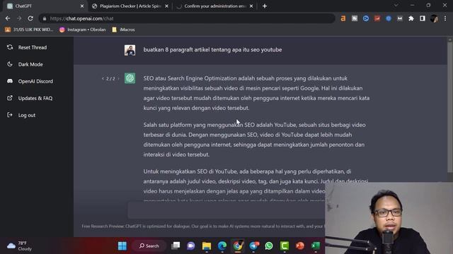 ? SEO WAJIB MERAPAT - APA ITU OPEN AI CHAT / CHAT GPT MENJAWAB SEMUA PERTANYAAN DENGAN MUDAH смотреть онлайн