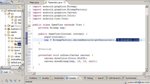 Android Game 2 Java Programming Tutorial смотреть онлайн