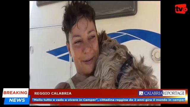 Reggio Calabria: "Mollo tutto e vado a vivere in Camper", reggina da 2 anni gira il mondo in camper смотреть онлайн
