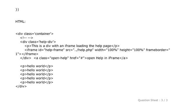 jQuery : jquery get height of iframe content when loaded смотреть онлайн