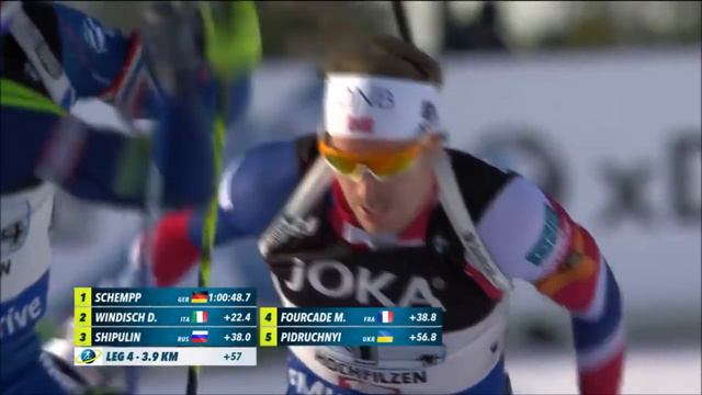 Martin Fourcade - Relais Mixte - Hochfilzen 2017 (WC) смотреть онлайн