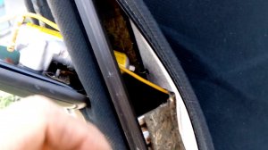 Opel Astra G, снимаем боковую подушку.