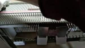 Носочки в обувь из тонкой пряжи на вязальной машине Silver Reed LK 150