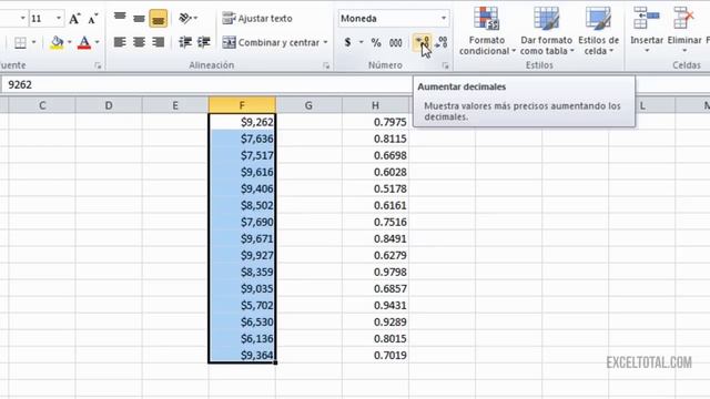 Formato de números en Excel смотреть онлайн