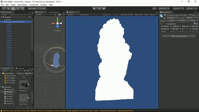Unity basic lighting shader (1) : Unlit смотреть онлайн