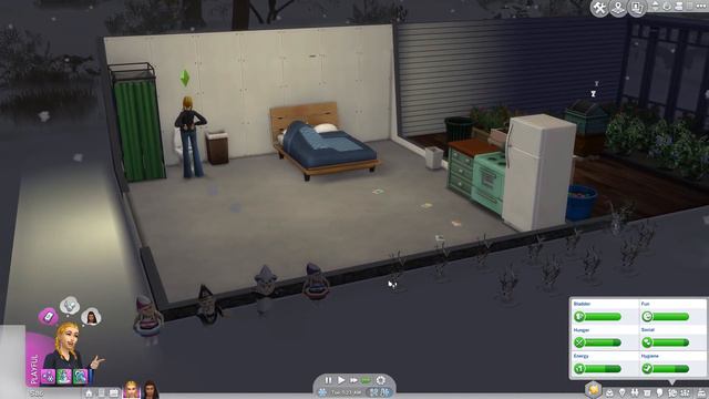 WINTER - Part 5 - Rags to Riches (Sims 4 Seasons) смотреть онлайн