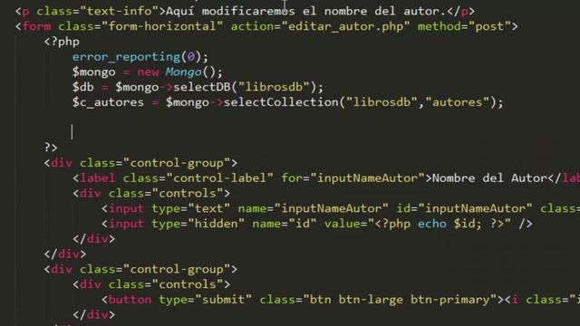 App CRUD MongoDB + PHP + Bootstrap - Parte 1 смотреть онлайн