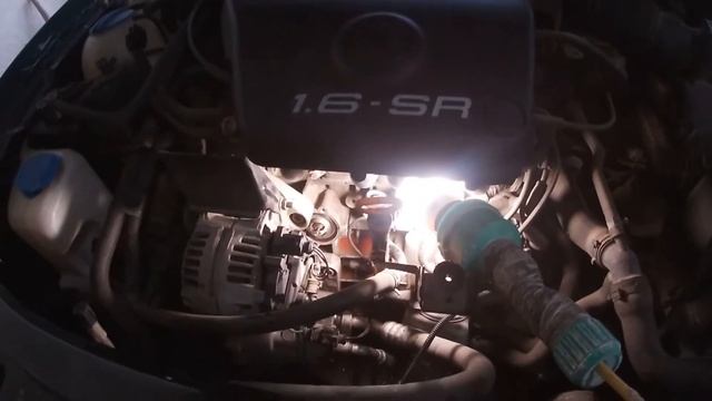 Заміна термостата на Skoda Octavia Tour 1.6 бензин смотреть онлайн