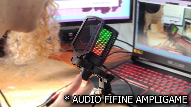 MELHOR MICROFONE GAMER - Fifine Ampligame смотреть онлайн