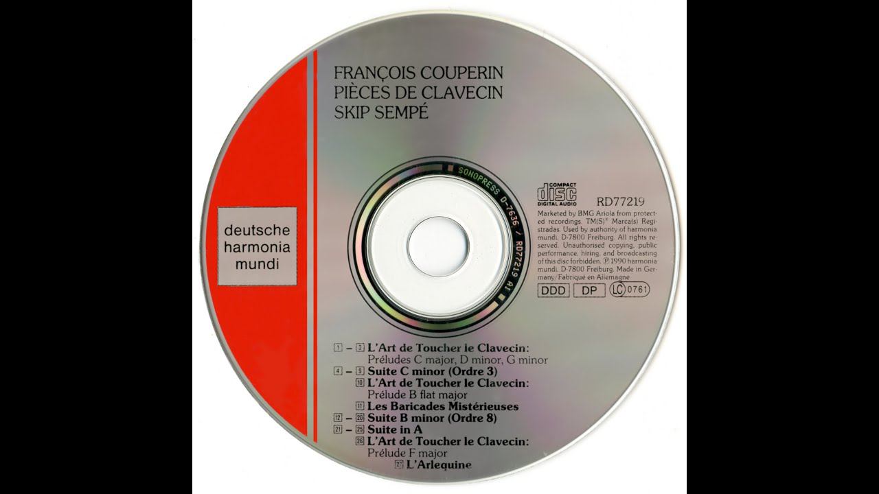 F. Couperin - Pièces de clavecin - Sempé смотреть онлайн