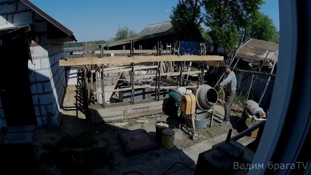 МАСТЕРСКАЯ ИЗ ОПИЛКОБЕТОНА ч.1.(своими руками).WORKSHOP FROM OPILKOBETON (the Hands).