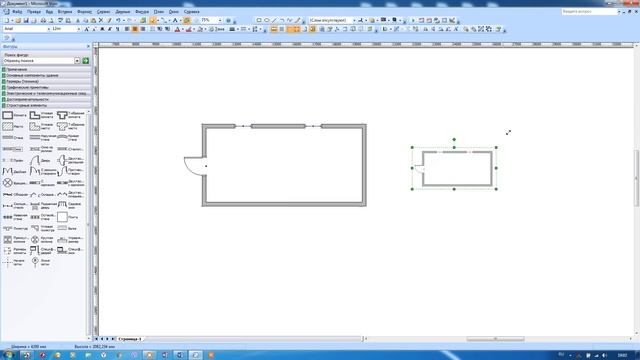 VISIO Разъезжающиеся стены и как с ними бороться