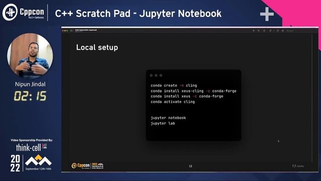 Lightning Talk: C++ on Fly - C++ on Jupyter Notebook - Nipun Jindal - CppCon 2022 смотреть онлайн