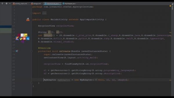 RecyclerView - Android Studio Tutorial | Part 1
