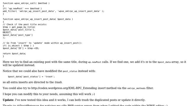 Wordpress: How to validate XML-RPC post creation and cancel when needed? (3 Solutions!!) смотреть онлайн