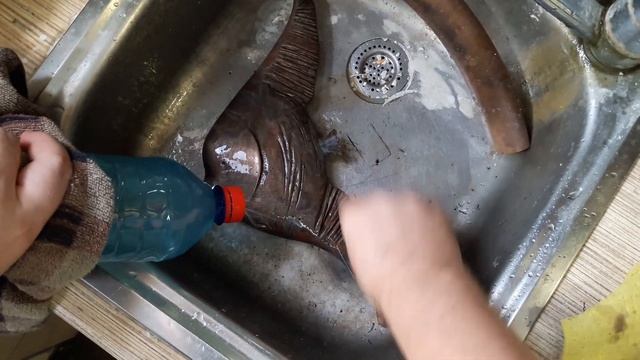 Переделываю Скульптуру Из Бронзы Пескострую Тонирую Bronze Sculpture Fish смотреть онлайн