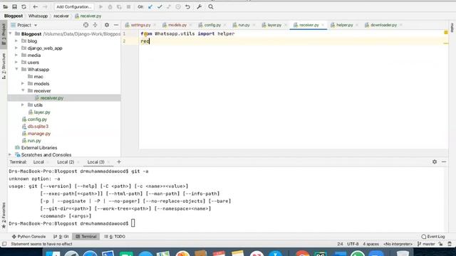 How to Add Whatsapp Api in Django Python Part-1(Message, receiver) смотреть онлайн