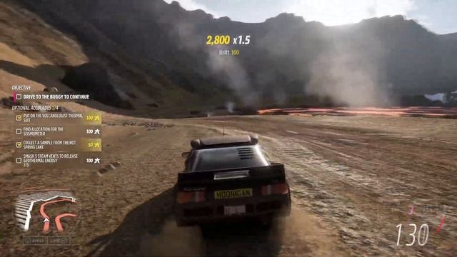 Forza Horizon 5 - Hoonigan Ford RS200 Evolution | Baja Expedition Gameplay смотреть онлайн