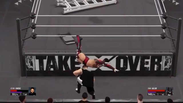FINN BALOR VS KEVIN OWENS | WWE 2K16 смотреть онлайн