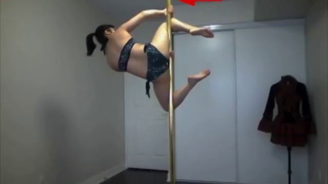 Pole Dance Move Tutorial: Side Saddle Superman смотреть онлайн