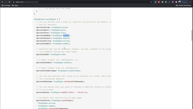 Prop-Types in React nutzen // deutsch смотреть онлайн