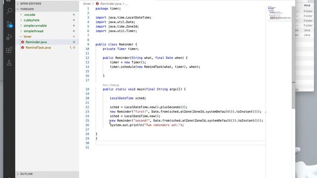 Demo One for Threads in Java set смотреть онлайн