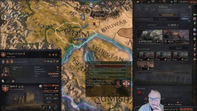 Rostum I - Persian DLC - Crusader Kings 3 - First Go Episode 12 смотреть онлайн