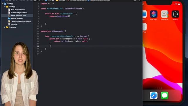 [60 seconds about] UIResponder / 30 секунд про UIResponder смотреть онлайн