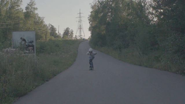 Г. Иркутск. Лыжероллерная трасса. смотреть онлайн