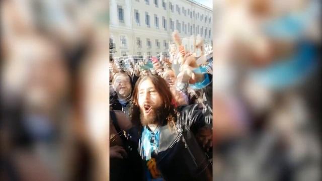 Джаред ЛЕТО в ПИТЕРЕ/ Jared LETO in St.Petersburg смотреть онлайн