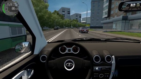 City Car Driving-Lada Largus-Normal Driving (Drive Next)
