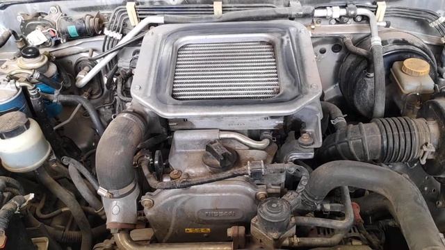 Ελεγχος κινητηρα Nissan Navara D22 YD25 || YD25 Engine Test