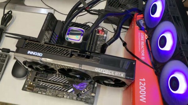 XPG CORE REACTOR II 1200W Prime95