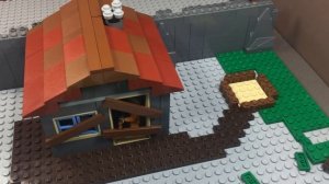 ЗОМБИ-АПОКАЛИПСИС!! Домик выживших!! (Самоделка лего, 21 серия!)