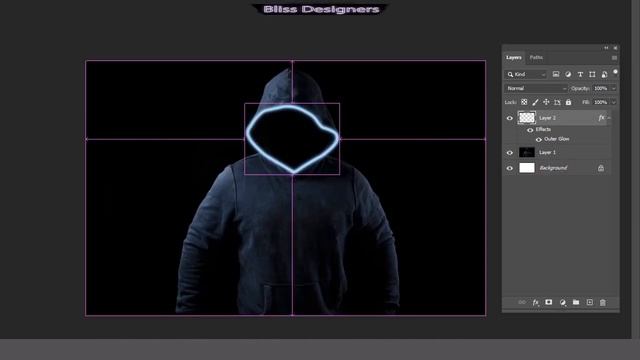 EASY Neon Light / Glow Effect Photoshop Tutorial for Students and Teachers смотреть онлайн