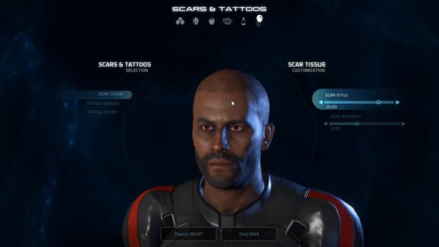 Mass Effect Andromeda Character creation смотреть онлайн