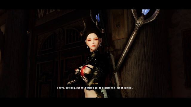 A Visit To The Tavern - Skyrim Mods: Serana The Queen of Screams | Part 14 смотреть онлайн