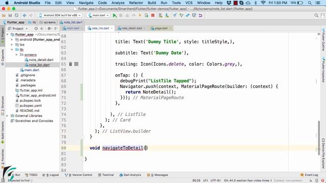 Flutter Navigate to a new screen and back. Use WillPopScope and Perform Push and Pop operations #4. смотреть онлайн