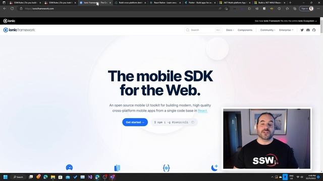 Mobile frameworks - Comparing the big guns: Ionic, Electron, React Native, Flutter and .NET MAUI смотреть онлайн