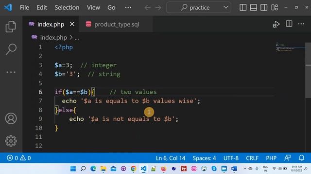 (E-5) - Operators in PHP смотреть онлайн